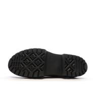 Baskets Noires Femme Converse Leather vue 5