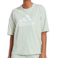 T-shirt Vert Femme Adidas Fi Bos pas cher