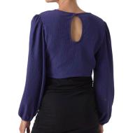 Blouse de Grossesse Marine Femme Mamalicious Aura vue 2