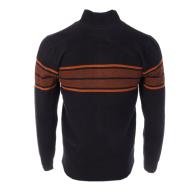 Pull Zippé Marine/Orange Homme RMS26 60936 vue 2
