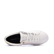Baskets Blanches/Argent Femme Tommy Hilfiger Sneaker vue 4