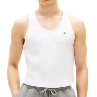 Débardeur Blanc/Beige Homme Tommy Hilfiger Tank vue 2