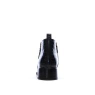 Bottines Noires Femme Geox Resia vue 3