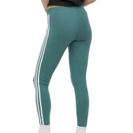 Legging Vert Femme Adidas 3 Stripes Tight vue 2