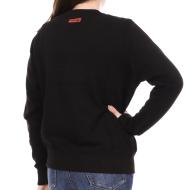 Sweat Noir Femme Supreme Grip Ada vue 2