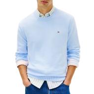 Pull Bleu Homme Tommy Hilfiger Tjm Slim Ess pas cher