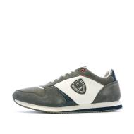Baskets Blanc/Gris Homme Redskins Hasher pas cher