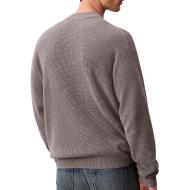 Sweat Gris Homme Calvin Klein 350terry Monog vue 2