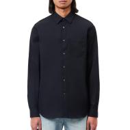 Chemise Noir Homme Lacoste Formal Shirts popeline pas cher