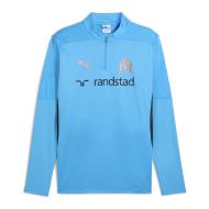 OM Haut d'entrainement Bleu Homme OM TRAINING 1/4 ZIP TOP pas cher