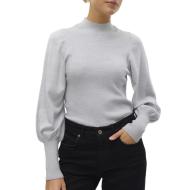Pull Gris Femme Vero Moda Hollykarispuff pas cher