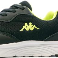 Baskets Noir/Verte Garçon Kappa Delvis Lace vue 7