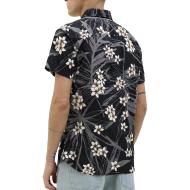 Chemise Noire/Blanc/Orange Homme Jack & Jones Hawaii vue 2