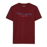 T-shirt Bordeaux Homme Teddy Smith Ticia pas cher