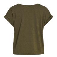 T-Shirt Vert Femme Vila Luxi vue 2