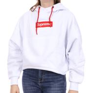 Sweat Blanc court Femme Supreme Grip Cornelia