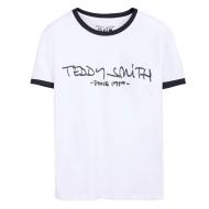 T-Shirt Blanc Homme Teddy Smith Ticlass