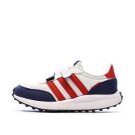 Baskets Blanches/Bleu/Rouges Garçon Adidas Run 70s pas cher
