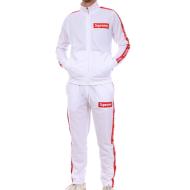 Supreme Grip Costa Men's White Track Suit affordable