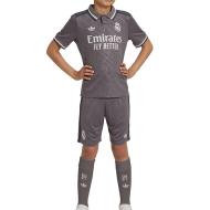 Real Madrid Ensemble Tenue Third Junior Adidas 24/25 pas cher