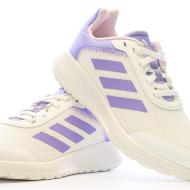 Baskets Blanc/Violet Fille Adidas Tensaur Run 2.0 K vue 7
