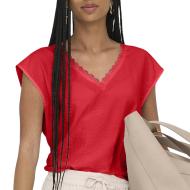 Blouse Rouge Femme JDY Train