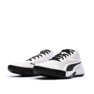 Chaussures de Baskets Grises/Blanches Homme Puma Court Pro vue 6