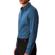 Chemise Bleu Homme Calvin Klein Jeans Solid vue 2