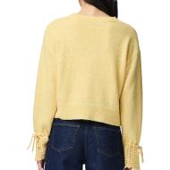 Gilet Jaune Femme Pieces Milla vue 2