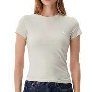 T-shirt Beige Femme Tommy Hilfiger Tjw