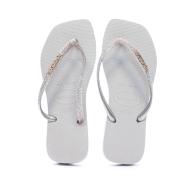 Tongs Grises Femme Havaianas Hav Square Glitter Ice vue 3