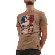 T-shirt Beige Homme Von Dutch GPRIX