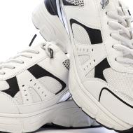 Baskets Blanches/Grises/Noires Femme Marco Tozzi Comb vue 7