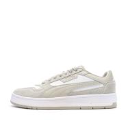 Baskets Beige/Blanc Homme Puma Court Classic Street pas cher
