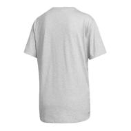 Maillot de sport Gris Femme Adidas 3 Stripe vue 2