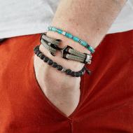 Bracelet Turquoises Homme Geographical Norway 315017 vue 2