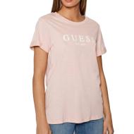 T-shirt Rose Femme Guess R8G01 pas cher