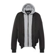 Blouson Noir Schott Pastron Amovible vue 3