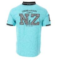 Polo Turquoise Homme Rugby KUMARA vue 2