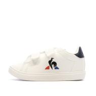 Baskets Blanches Garçon Bébé Le Coq Sportif Courtset Optical pas cher