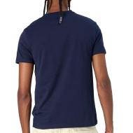 Camiseta azul marino para hombre Timberland con manga ver 2