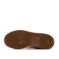 Baskets Marron/Blanches Femme Nike Court Vision Lo vue 5
