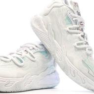 Chaussures de basket Blanches Garçon/Fille Puma Mb.03 Iridescent vue 7