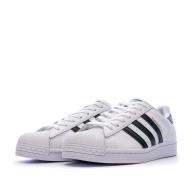 Baskets Blanches Homme Adidas Superstar 50 vue 6