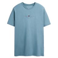 T-shirt Bleu Homme Teddy Smith 11017024D0 pas cher