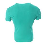 T Shirt Turquoise/Vert Homme la maison Blaggio Theo vue 2