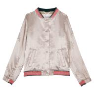 Blouson Bomber Beige satiné Fille Teddy Smith Bohiono pas cher