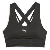 Brassière Noire Femme Puma Mid pas cher