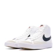 Baskets Blanc/Noir Femme Nike Blazer Mid 77 vue 6