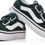 Baskets Vert Foncé Enfant Vans Old Skool Glow Summer Nights vue 7